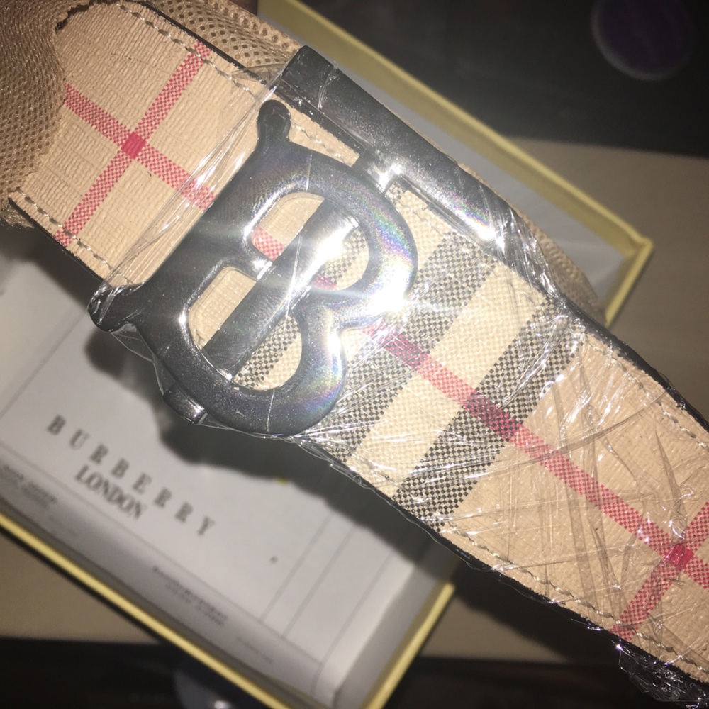 Burberry Monogram Belt Size 36 - Picture 3 of 15